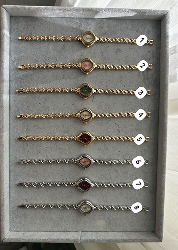 Zincir Detaylı Bohem Vintage Kadın Saatleri