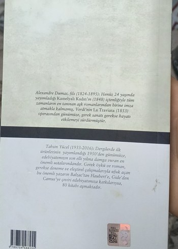 Kamelyalı Kadın - Alexandre Dumas Fils - Görsel 2