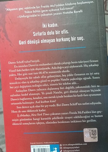 İş Arkadaşı - Freida McFadden - Görsel 2