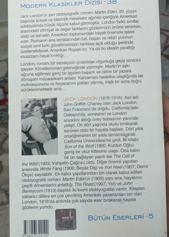 Martin Eden - Jack London - Görsel 2