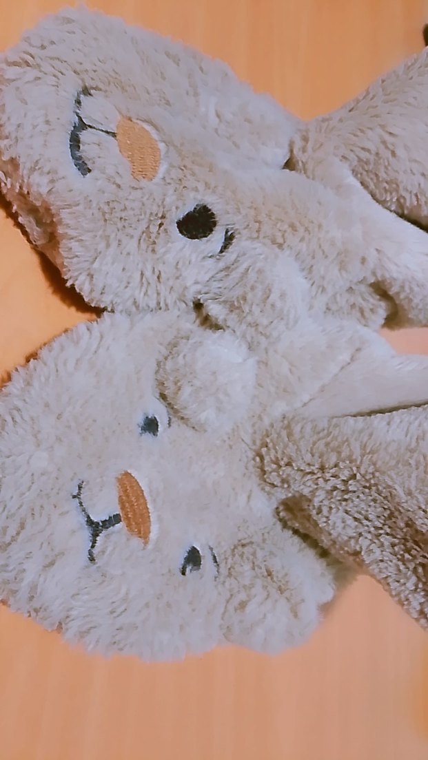 Kız /erkek Çocukları İçin Bej Kürklü Sıcak Terlik - Görsel 2