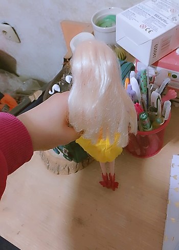 Sarı Elbiseli Oyuncak Bebek BARBİE - Görsel 2