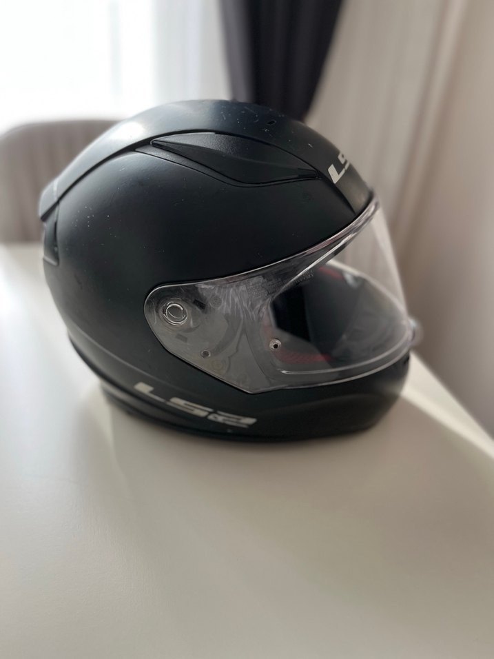 Siyah LS2 Biker Kask - Görsel 4