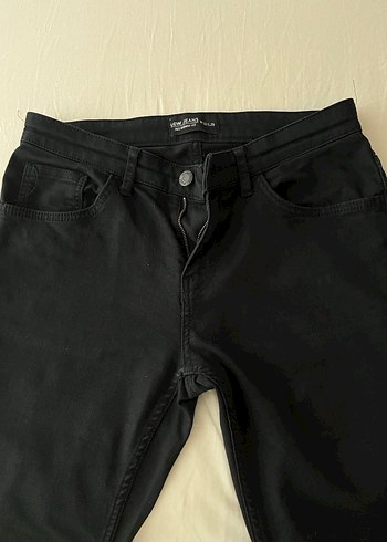 Erkek Siyah Skinny Denim Pantolon - Görsel 7