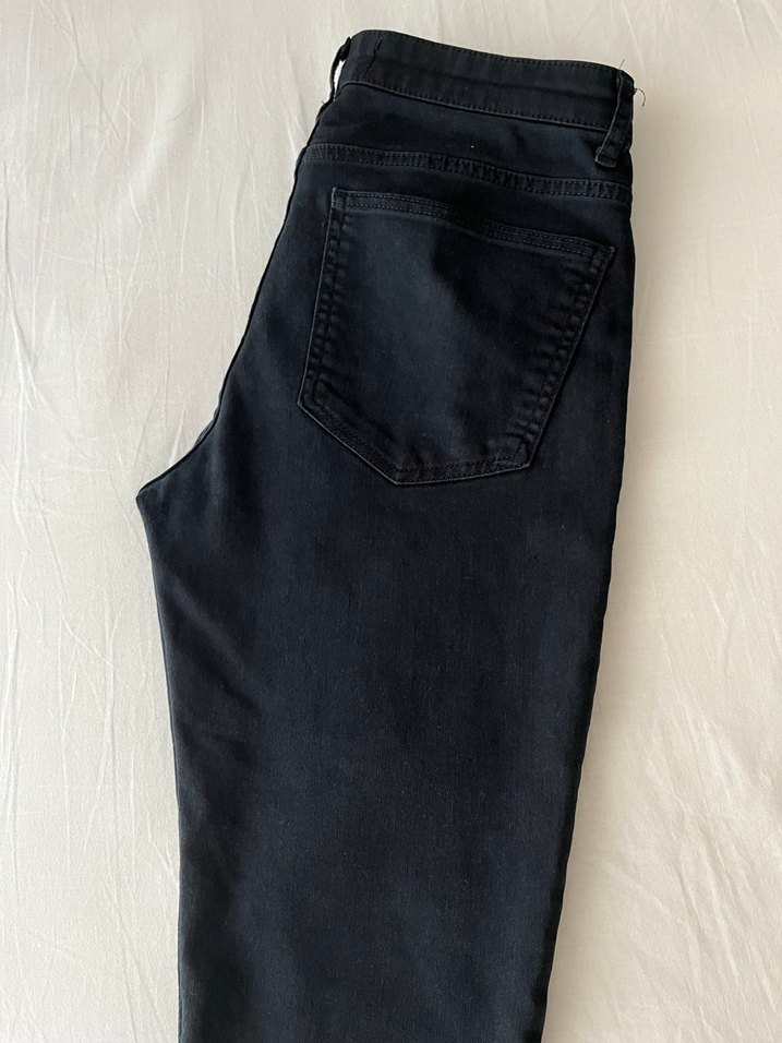 Erkek Siyah Skinny Denim Pantolon - Görsel 4