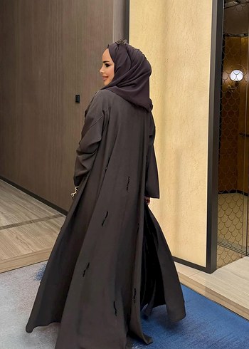 Abiye Lacivert abaya