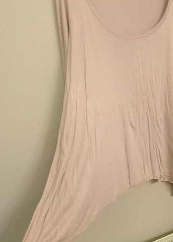 Bej Uzun Kollu Bluzu - Görsel 2