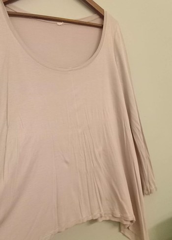 Bej Uzun Kollu Bluzu - Görsel 3