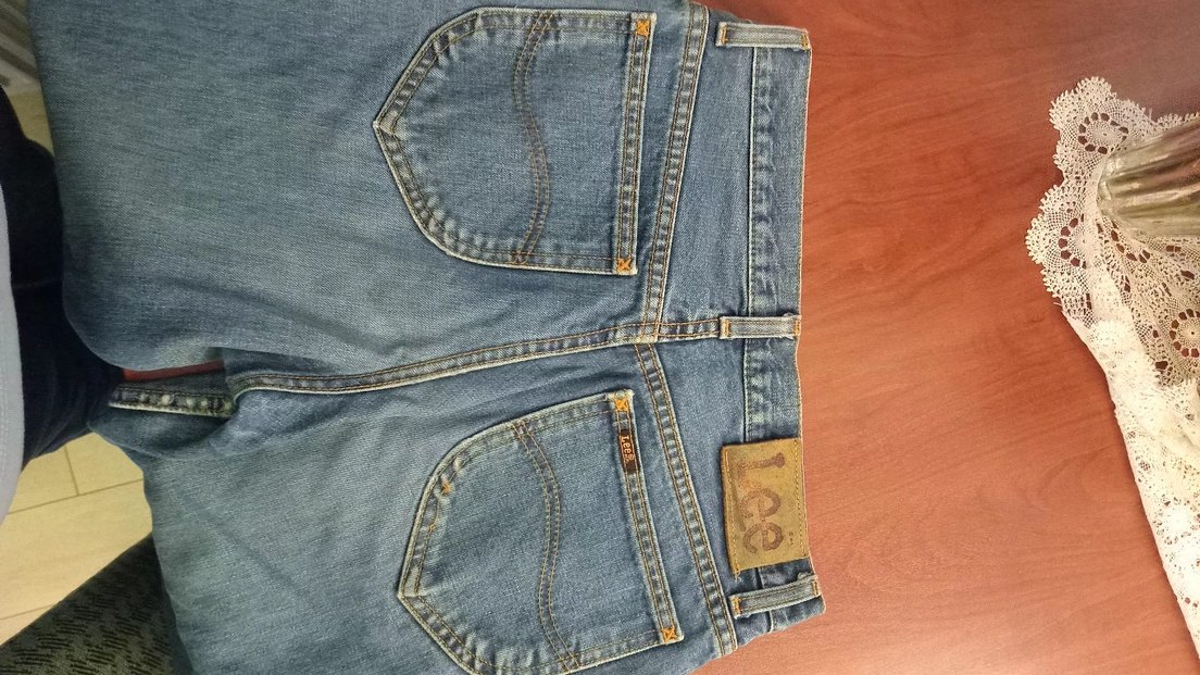 Lee marka Erkek  mavi Denim Regular Fit Midi Jean - Görsel 5