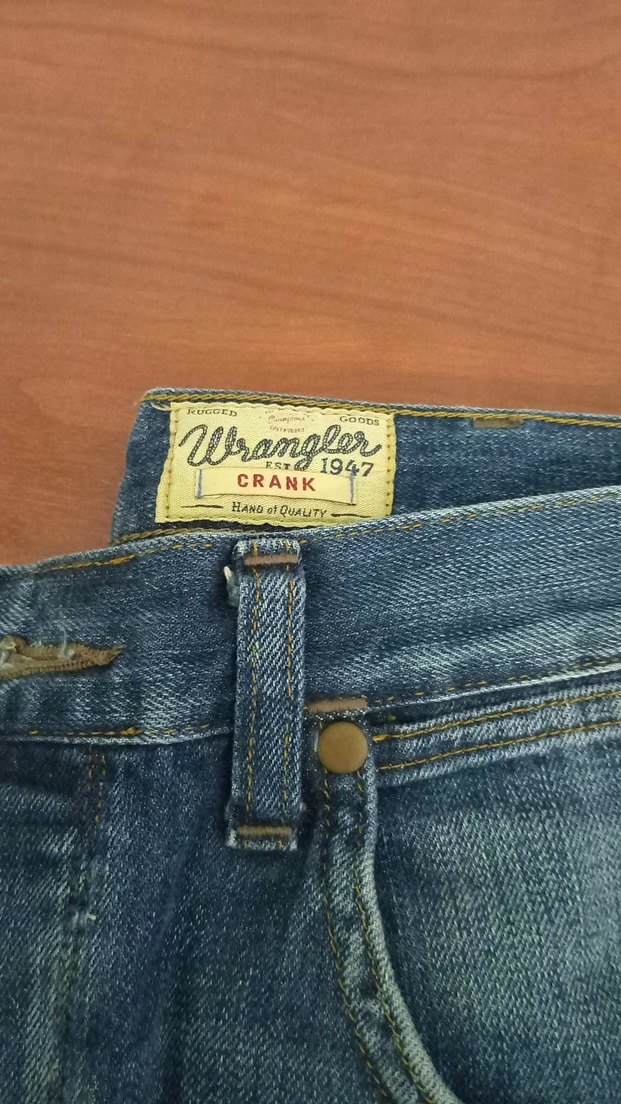 Erkek Mavi Denim Midi Boy Kot Pantolon - Görsel 2