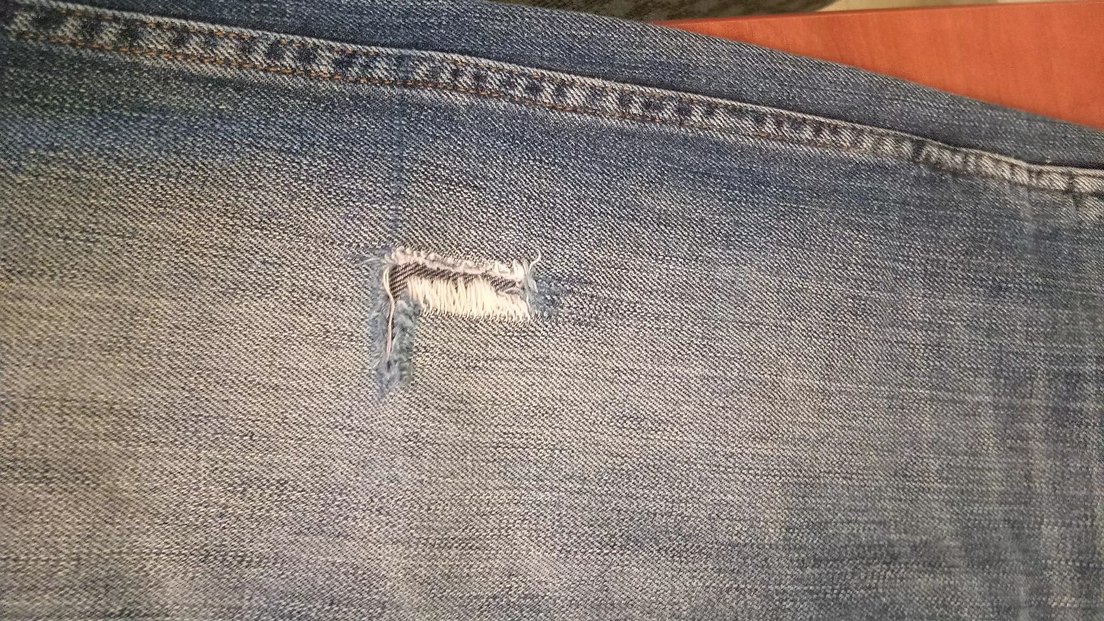 Erkek Mavi Denim Midi Boy Kot Pantolon - Görsel 5