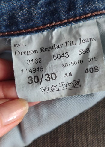 Mustang Düğmeli Regular Fit Erkek Denim Pantolon - Görsel 8