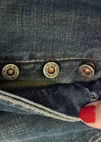 Mustang Düğmeli Regular Fit Erkek Denim Pantolon - Görsel 4