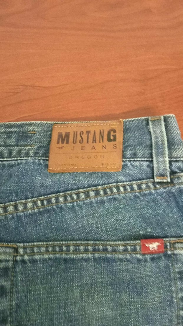 Mustang Düğmeli Regular Fit Erkek Denim Pantolon - Görsel 5