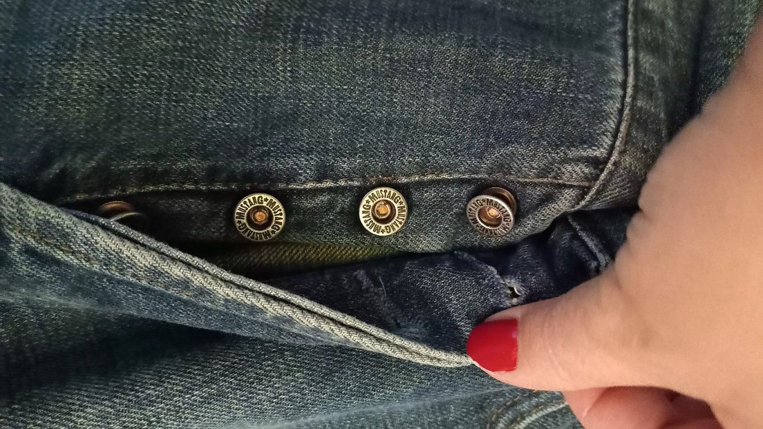 Mustang Düğmeli Regular Fit Erkek Denim Pantolon - Görsel 4