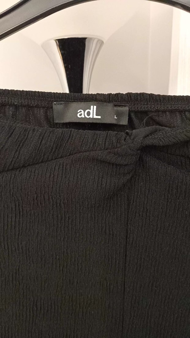 Kadın siyah İspanyol Paça Pantolon - Görsel 2