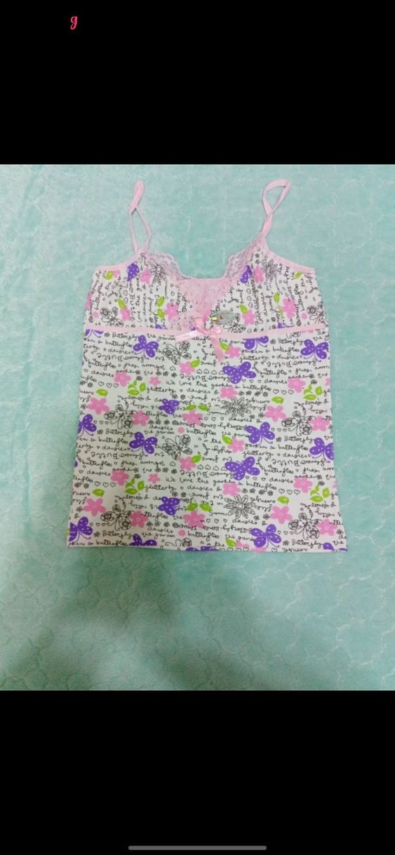 Pembe Desenli Kadın Mini İç Çamaşırı Takımı - Görsel 2