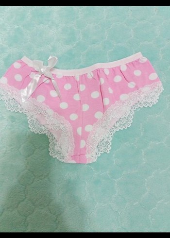 Pembe Baskılı Kolsuz Mini Kadın Pijama - Görsel 4