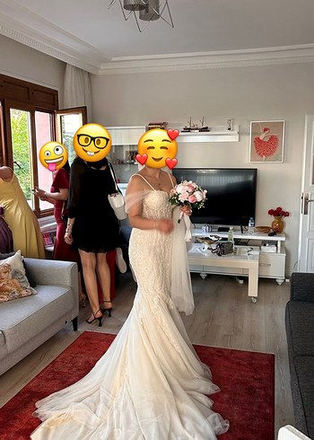 Balık Model Gelinlik - Görsel 4