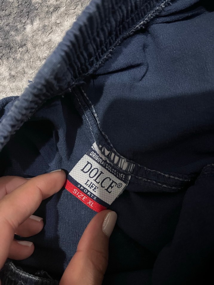 Lacivert Rahat Kesim Kadın Denim Pantolon - Görsel 2