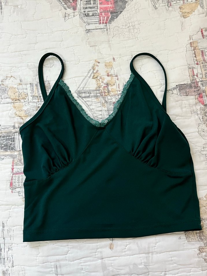 Yeşil Bohem crop - Görsel 2