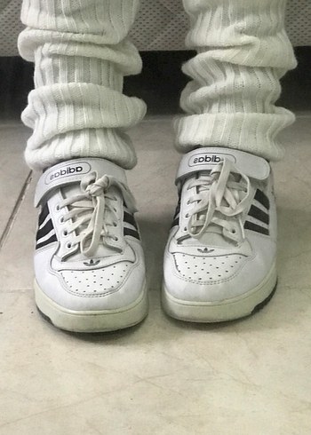 Adidas Beyaz Bağcıklı Spor Kadın Sneakers - Görsel 3