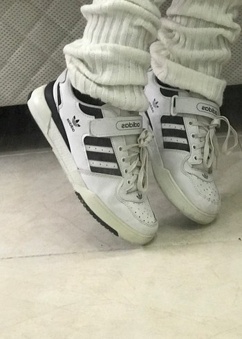 Adidas Beyaz Bağcıklı Spor Kadın Sneakers - Görsel 2