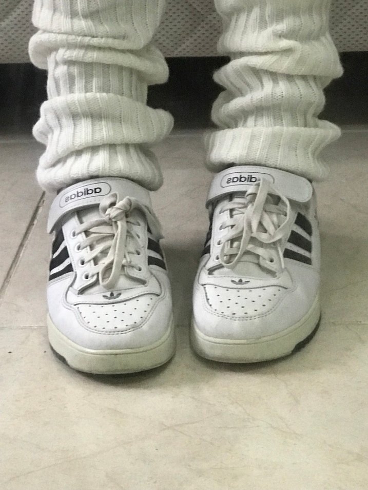 Adidas Beyaz Bağcıklı Spor Kadın Sneakers - Görsel 3