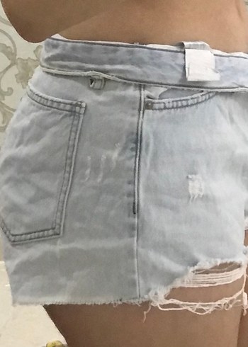 Kadın Kot şort - Görsel 3