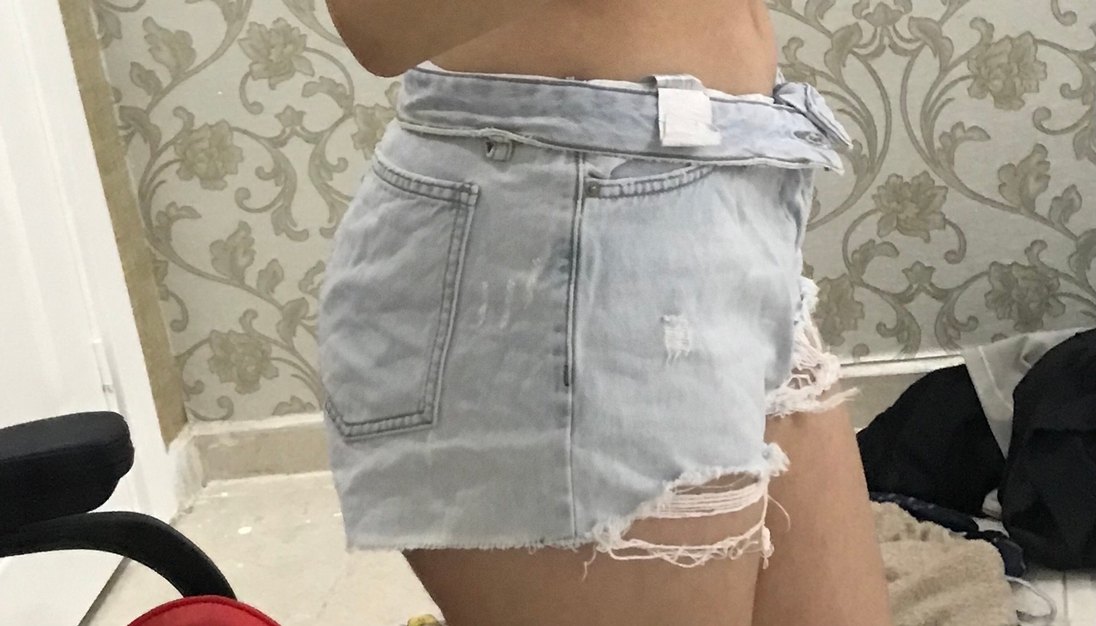 Kadın Kot şort - Görsel 3