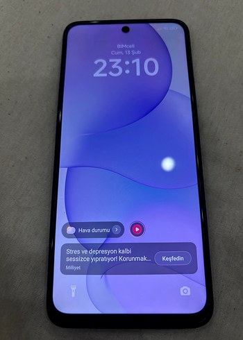 Siyah Redmi Android Telefon - Görsel 2