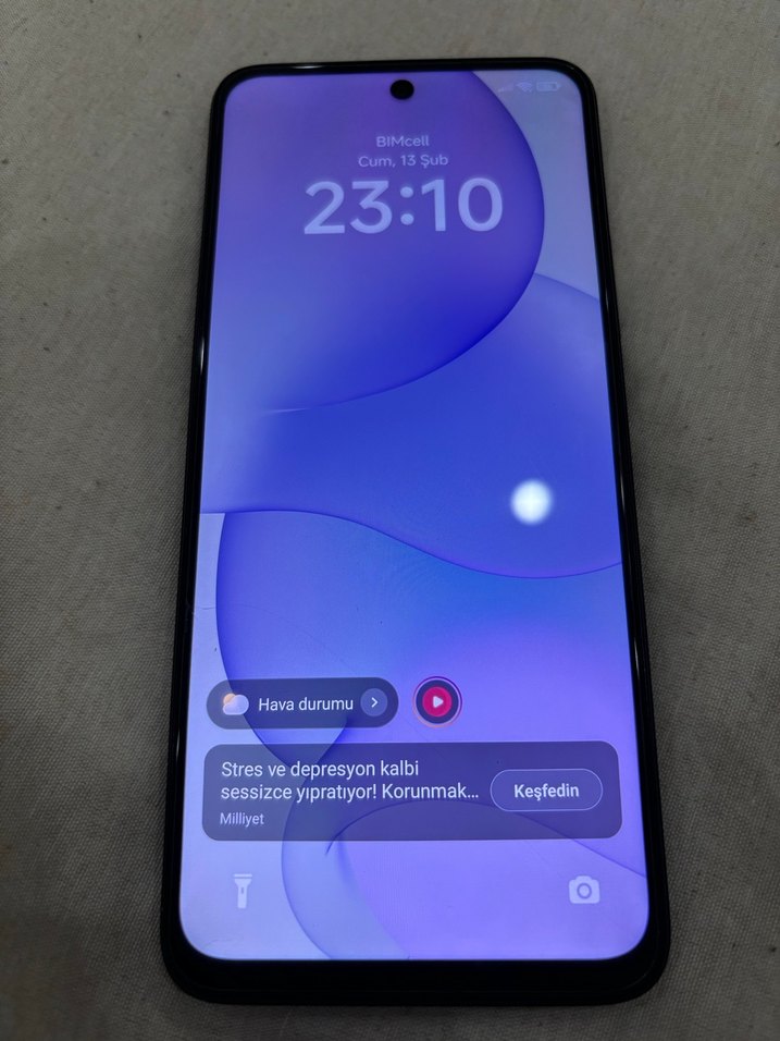Siyah Redmi Android Telefon - Görsel 2