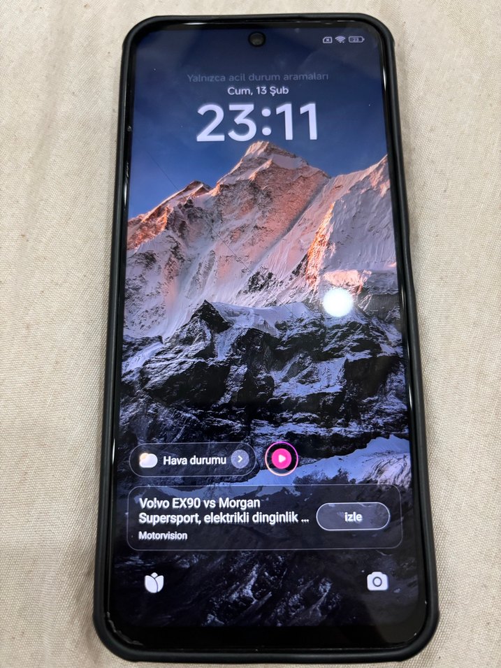 Mavi Redmi Android Telefon - Görsel 4