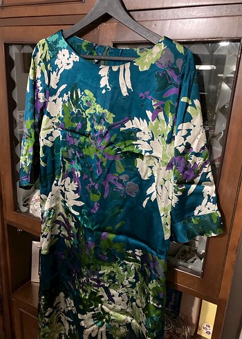 Çok Renkli Bohem Midi Hamile Tunik - Görsel 5