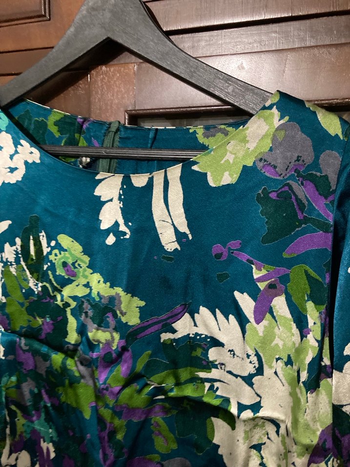 Çok Renkli Bohem Midi Hamile Tunik - Görsel 3