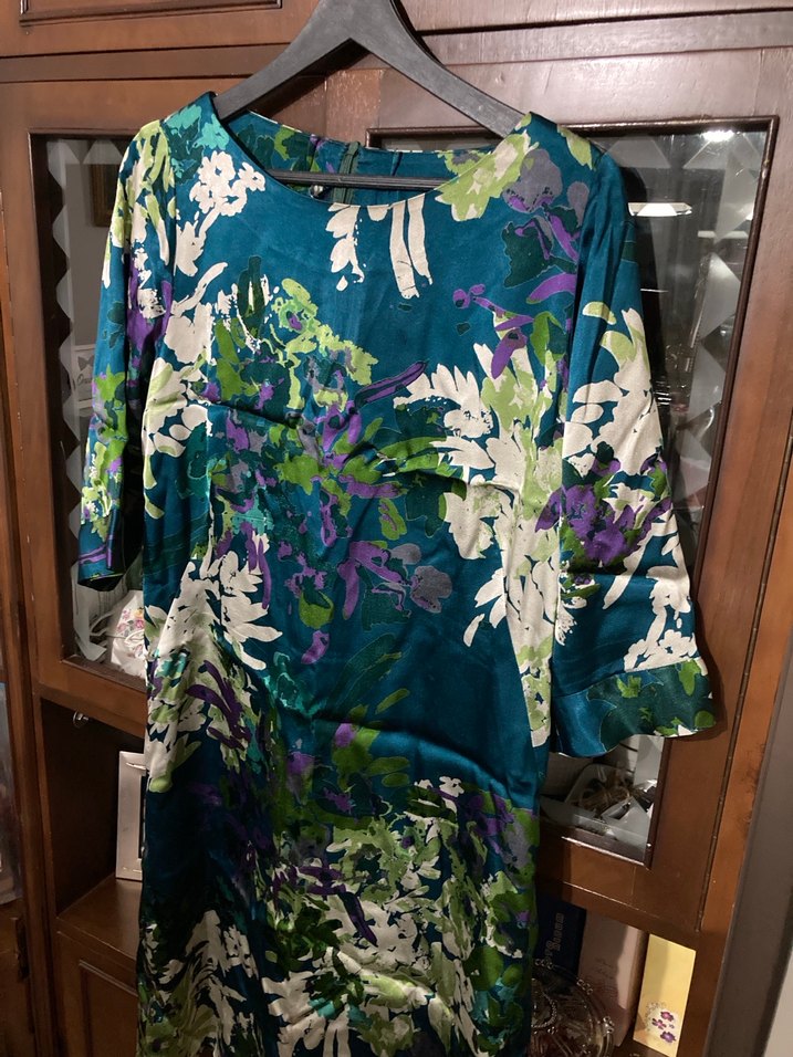 Çok Renkli Bohem Midi Hamile Tunik - Görsel 5