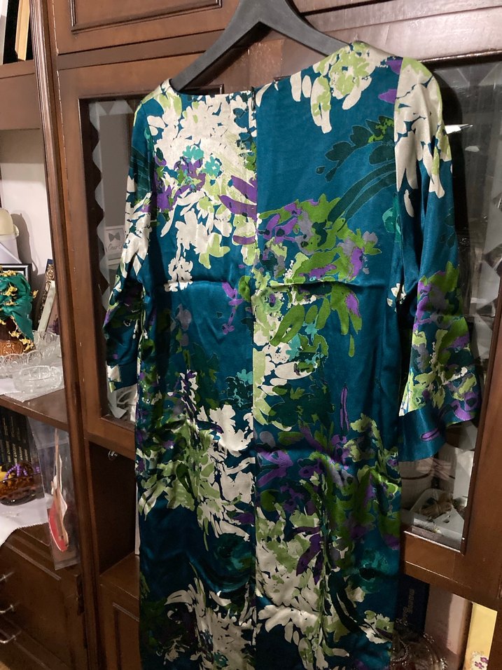 Çok Renkli Bohem Midi Hamile Tunik - Görsel 2