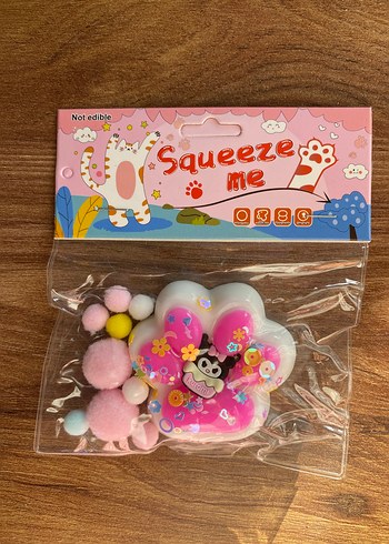 Pembe Kuromi Taba Squishy Sıkılabilir Oyuncak