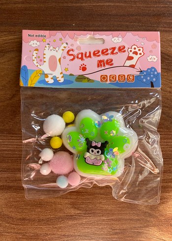 Yeşil Kuromi Taba Squishy Sıkılabilir Oyuncak