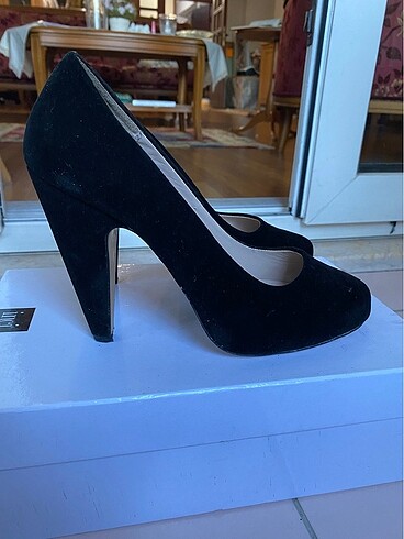 38 Beden Mango Süet Stiletto