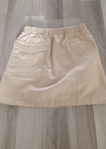 LC Waikiki Bej Rahat Kesim Mini Etek