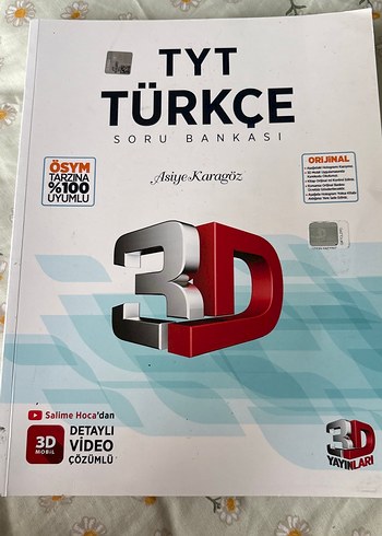 3D TYT Türkçe Soru Bankası
