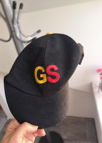 Galatasaray Siyah Street Wear Şapka GS Nakışlı - Görsel 4