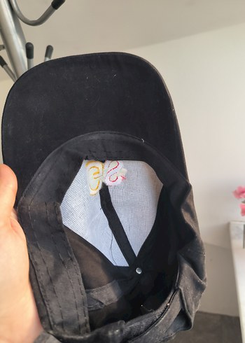 Galatasaray Siyah Street Wear Şapka GS Nakışlı - Görsel 5