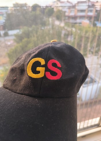 Galatasaray Siyah Street Wear Şapka GS Nakışlı - Görsel 2