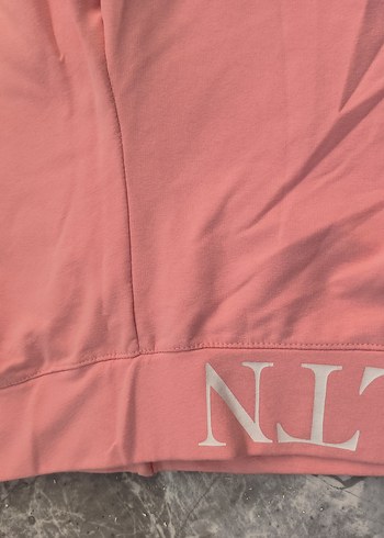 Pembe VLTN Logolu Kadın Spor Tayt - Görsel 4