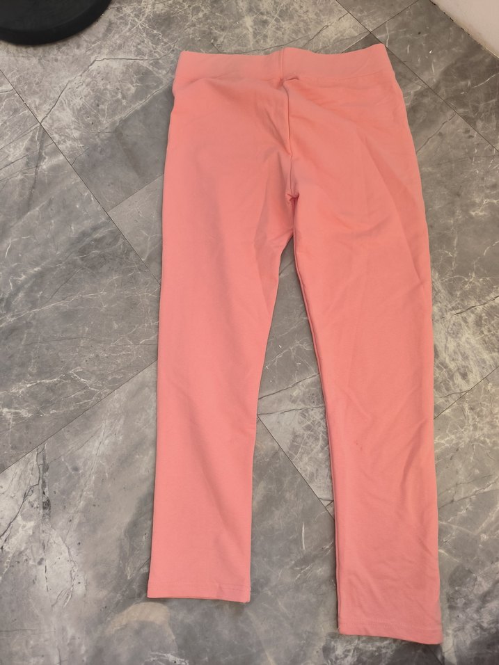 Pembe VLTN Logolu Kadın Spor Tayt - Görsel 5