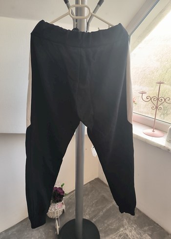 Gri Bel Detaylı Kadın Eşofman Altı - Görsel 3