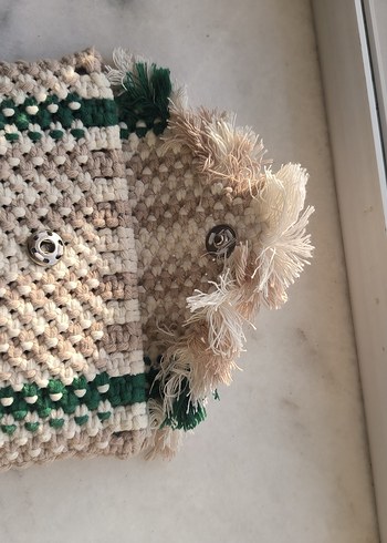 Nakışlı Çok Renkli boheme stil cüzdan - Görsel 7