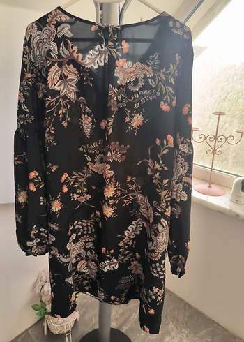 Bohem Siyah Desenli Hamile Bluzu - Görsel 5